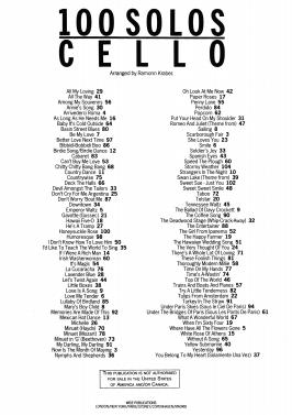 100 solos cello am 63231_1