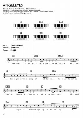 easiest keyboard collection abba_2