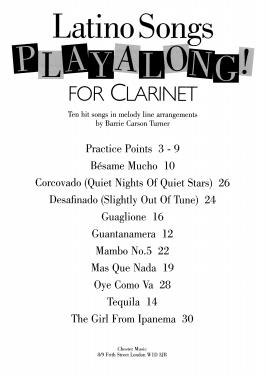 latino songs playalong! klarinett_1