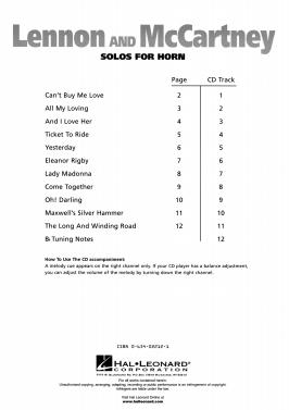 lennon and mccartney solos for horn_1