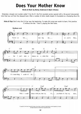really easy piano abba_5
